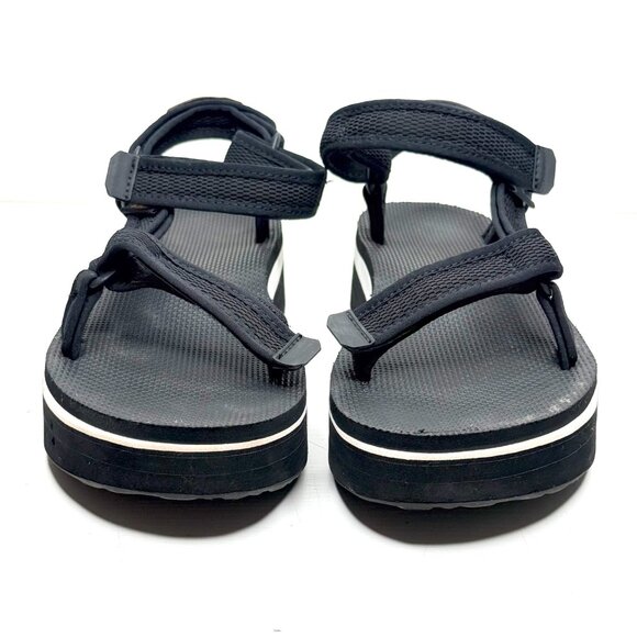 Teva Platform Flatform Universal Strappy Casual Sandals Womens US 10 EU 41 Black - Picture 2 of 8